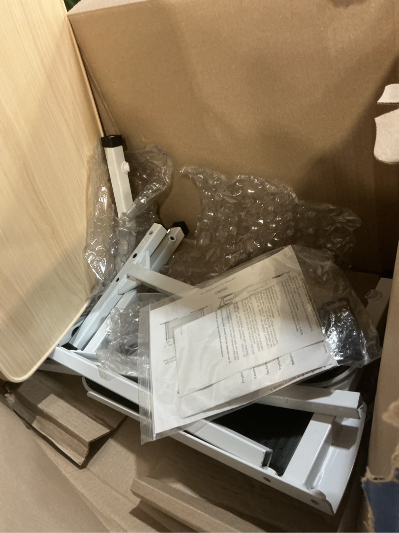 Condition photo showing As Is for Stander Wonder Tray, Adjustable Swivel Table, Large Laptop Stand, Couch Desk, Side Tables & Gaming Bench, TV-Trays for Eating on Couches, Chairs, Recliners, Maple Maple Large