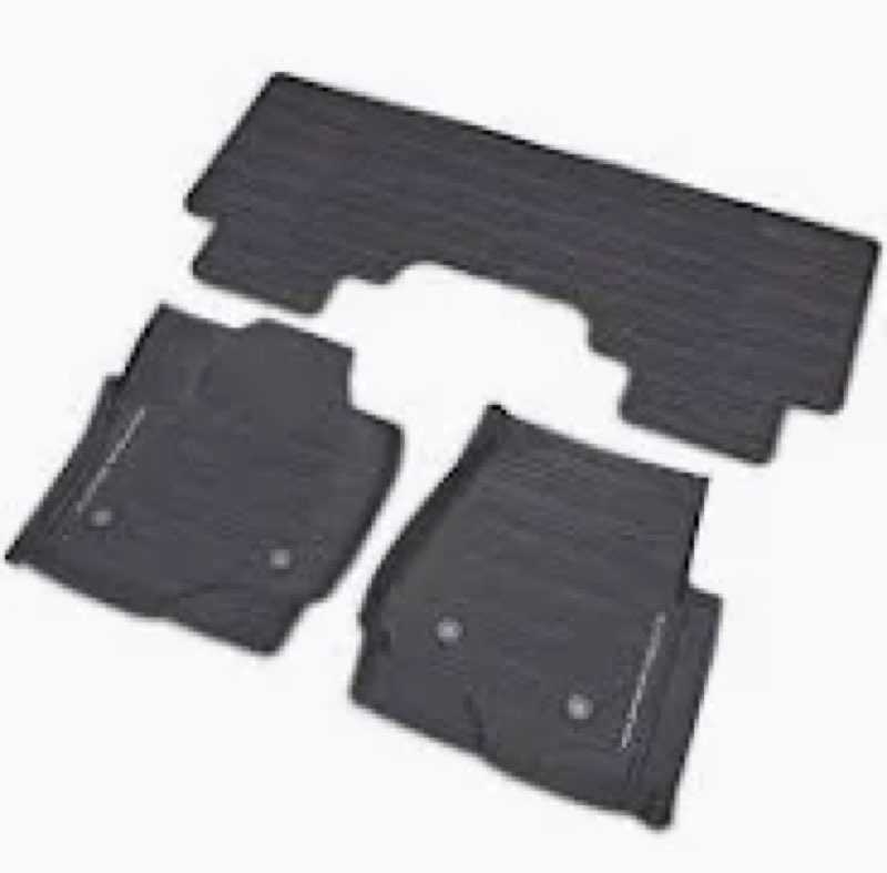 lasfit floor mats 2019-2026 for chevy silverado/gmc sierra 1500, 2020-2026 2500hd 3500hd, crew cab o