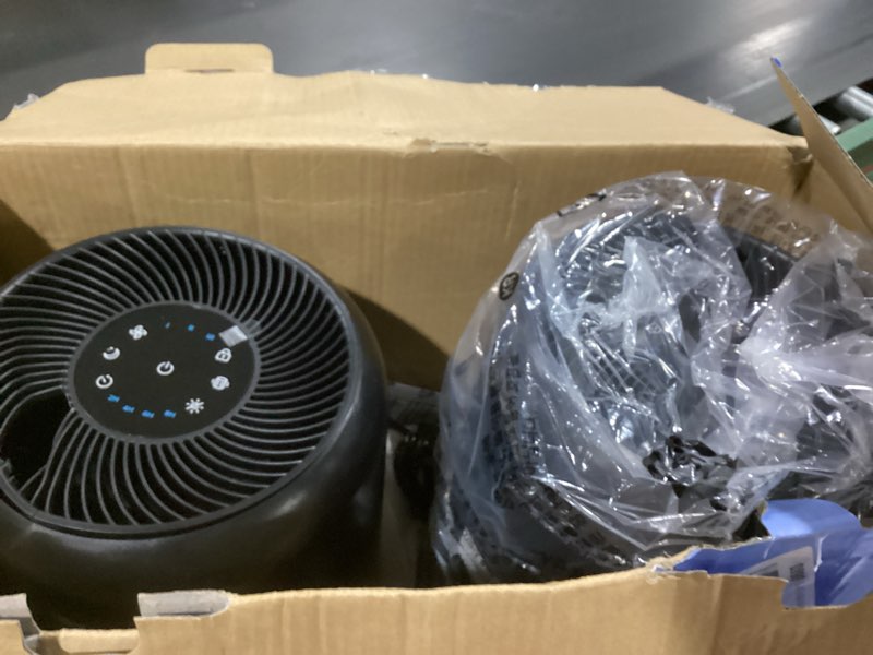 Condition photo showing As Is for levoit air purifier for home allergies pets in bedroom, covers up to 1073 ft² by 56w high torque motor, aham verifide, 3-in-1 filter, hepa sleep mode, remove dust smoke odor, core300-p, black, 2 pack black core 300-p 2pack