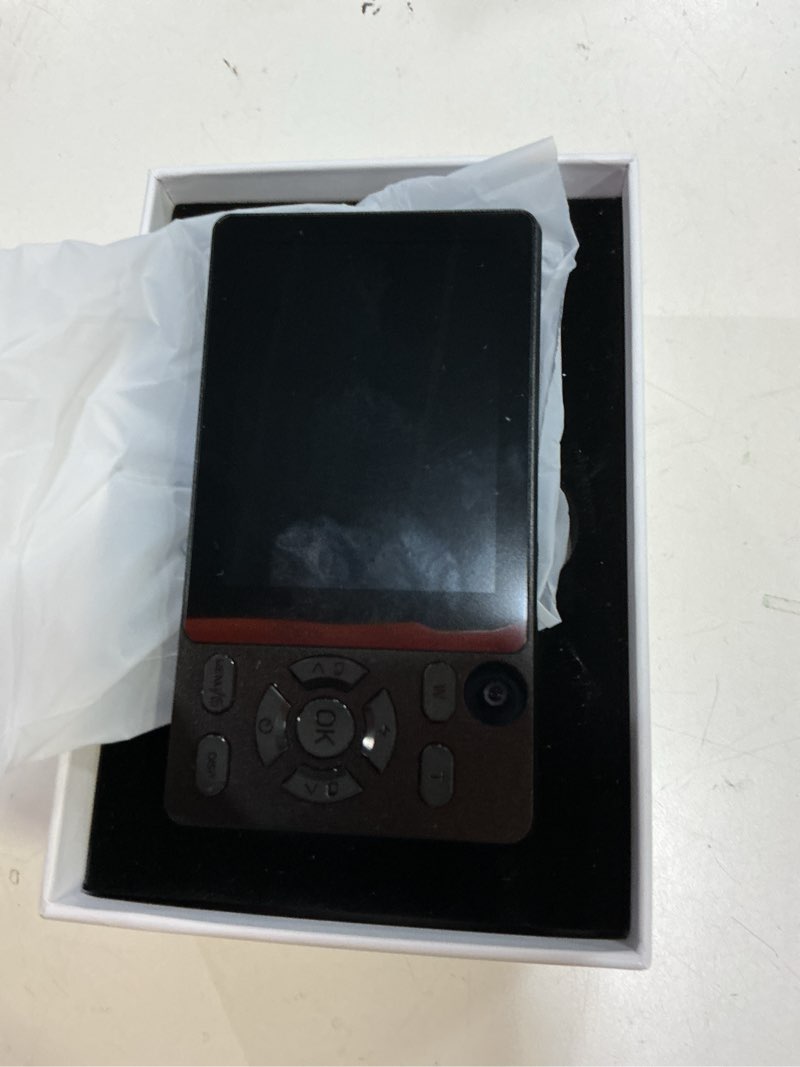 Condition photo showing Good Condition for digital camera with front rear lens, autofocus 64mp 4k camera for photography with 32gb card, portable compact point and shoot camera for teens adult beginner with metal shell, 2000mah battery black 64mp with dual lens