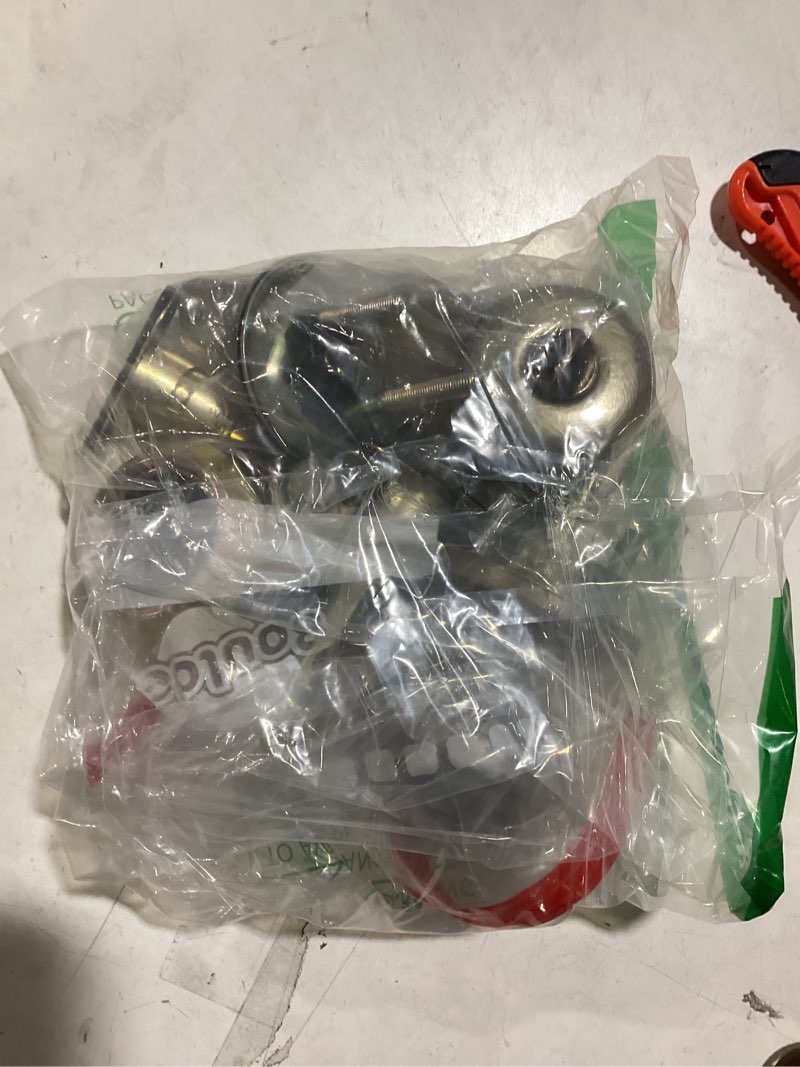 Condition photo showing Good Condition for Kwikset Juno Keyed Entry Door Knob and Single Cylinder Deadbolt Combo Pack with Microban Antimicrobi