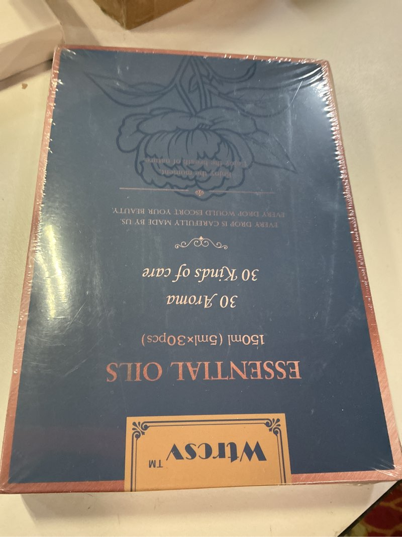 Condition photo showing New/Like New for Essential Oils Set-Essential Oils-Perfect for Diffuser, Humidifier,Aromatherapy, Massage,Soap Making,Skin & Hair Care,30x5 ml 30 Pack Essential Oil Set