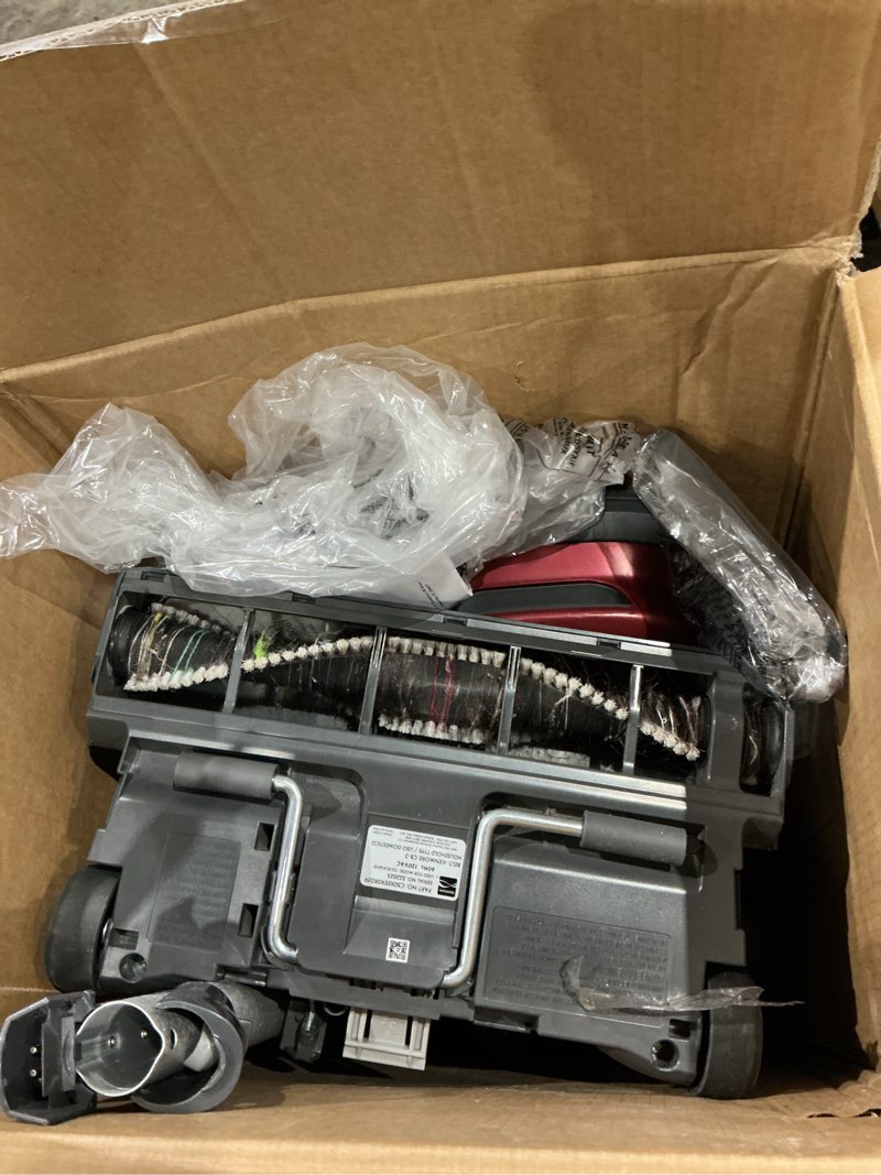 Condition photo showing As Is for kenmore 81414 bagged canister vacuum cleaning tools, 400 series + telescoping wand, red kenmore 400 series + telescoping wand