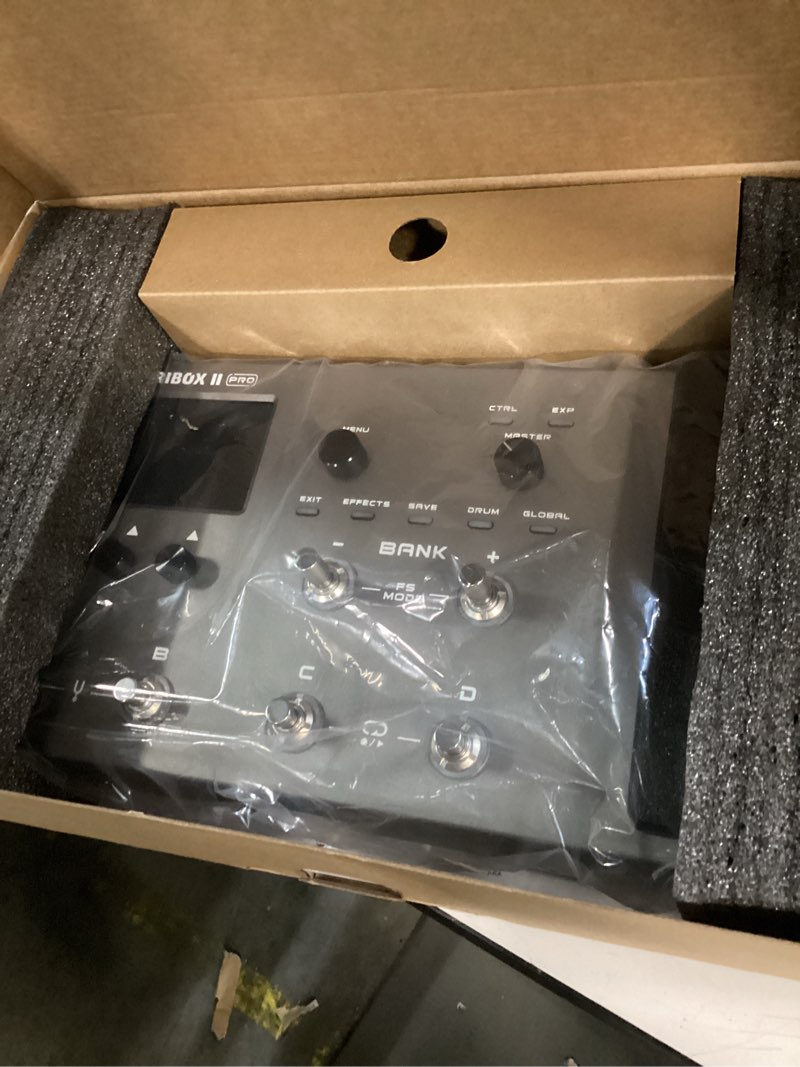 Condition photo showing Good Condition for sonicake matribox ii pro - multi effects guitar pedal with expression, 240+ built-in guitar effects, amp modeling, ir cabinet simulation, fx loop, midi stereo otg usb audio interface color touchscreen