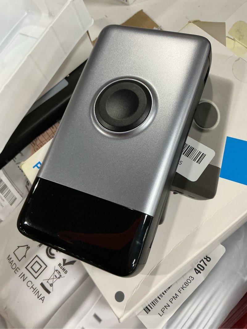 Condition photo showing New/Like New for 5-in-1 portable charger for iphone,40800mah power bank built-in retractable cable and iwatch charger,25w pd qc4.0 fast charging battery pack,travel essential phone charger for iphone 17/16/15,android black silver 40800mah