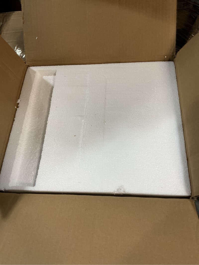 Condition photo showing New/Like New for Handcrafted 11-Inch Mid-Century Modern Brass Gold Pendant Light with Seeded Glass Shade - Elegant Dining Room Pendant Light