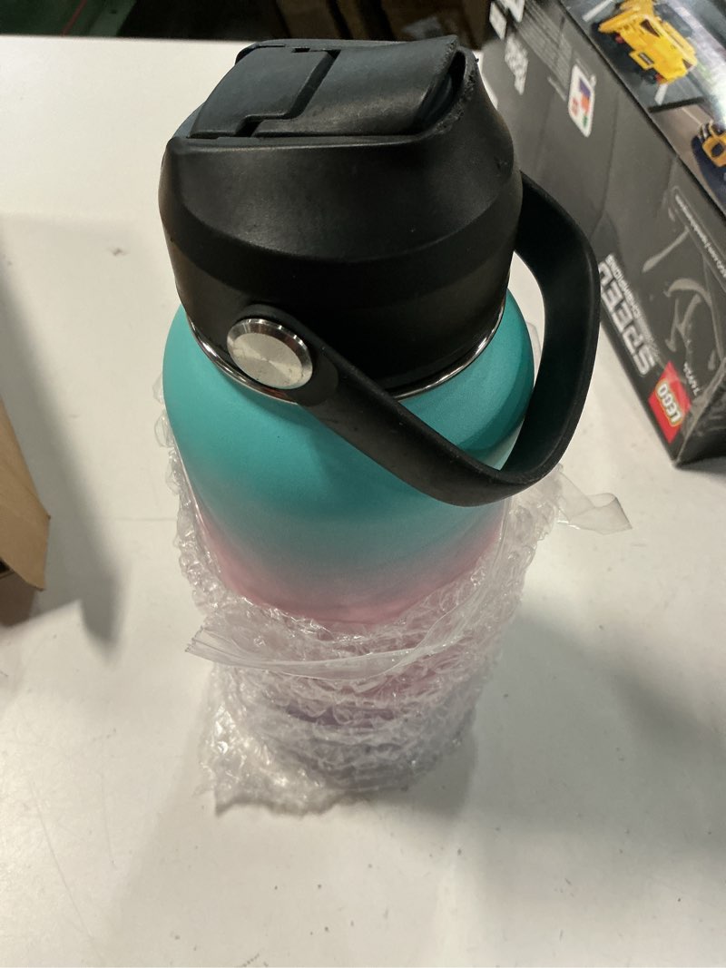 Condition photo showing Good Condition for Fijinhom 32oz Insulated Stainless Steel Water Bottle, Wide Mouth Double Wall Vacuum, Silicone Straw,