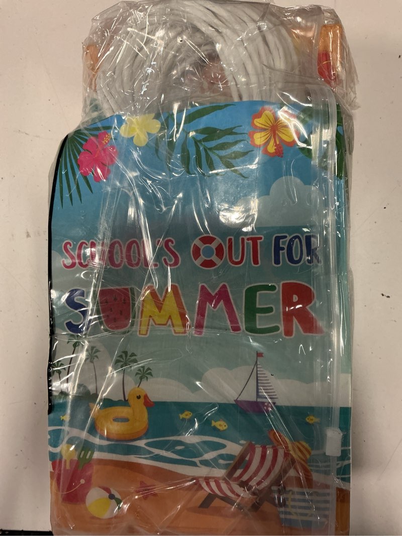 Condition photo showing Good Condition for sweetude 48 pcs school's out for summer gift bags end of school year present summer beach pool goodie treat paper bags for graduation tropical party celebration favors supplies 48 summer vacation