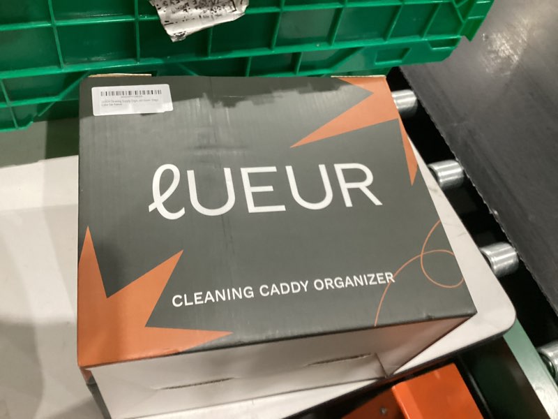 Condition photo showing New/Like New for Cleaning Caddy Organizer With Handle – Wearable Bag For Supplies, Multiple Compartments For Storage – Portable Shower & Bathroom Caddy, Ideal For Dorms, College Life, Housekeepers & More (Beige)