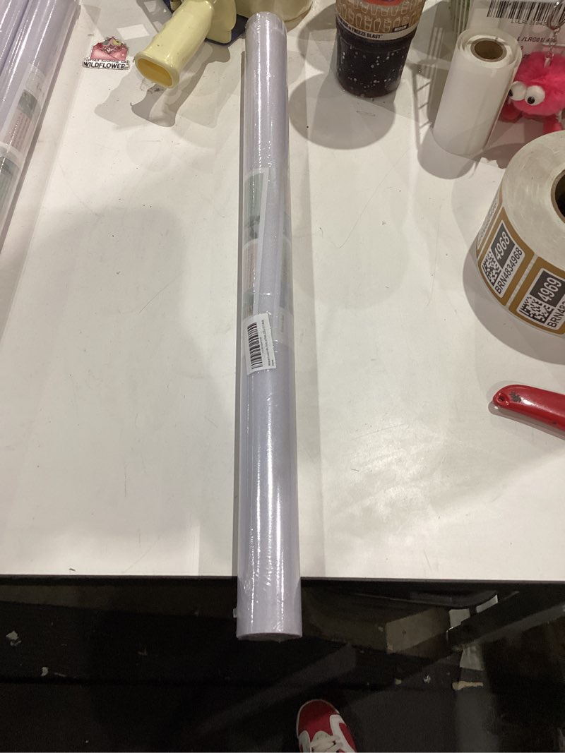 Condition photo showing Good Condition for pure frosted glass window privacy film 24 hour two way privacy, removable, static cling, ideal for privacy scenarios such as home office doors and windows (23.6 x 157.5 inch) pure 23.6 x 157.5 inch