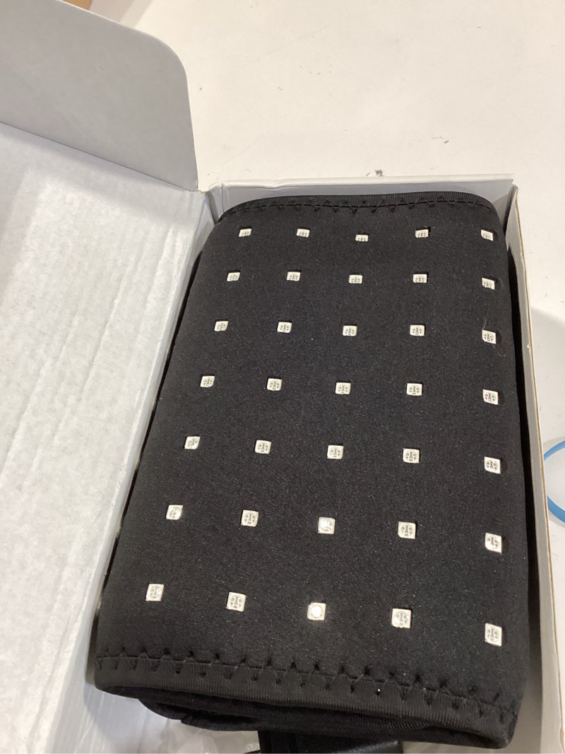 Condition photo showing Good Condition for red light therapy infrared light therapy pad for body pain nir deep therapy for back knee hands feet relief portable 660nm 850nm home heating light therapy wrap belt gift for women men