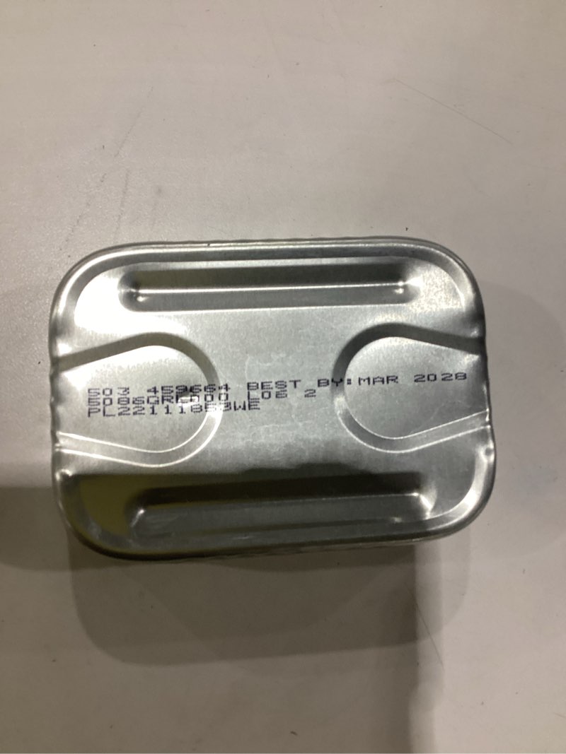 Condition photo showing New/Like New for Beach Cliff Sardines in Water  3.75 oz Can  Shelf Stable Canned Wild Caught Sardine  High in Protein