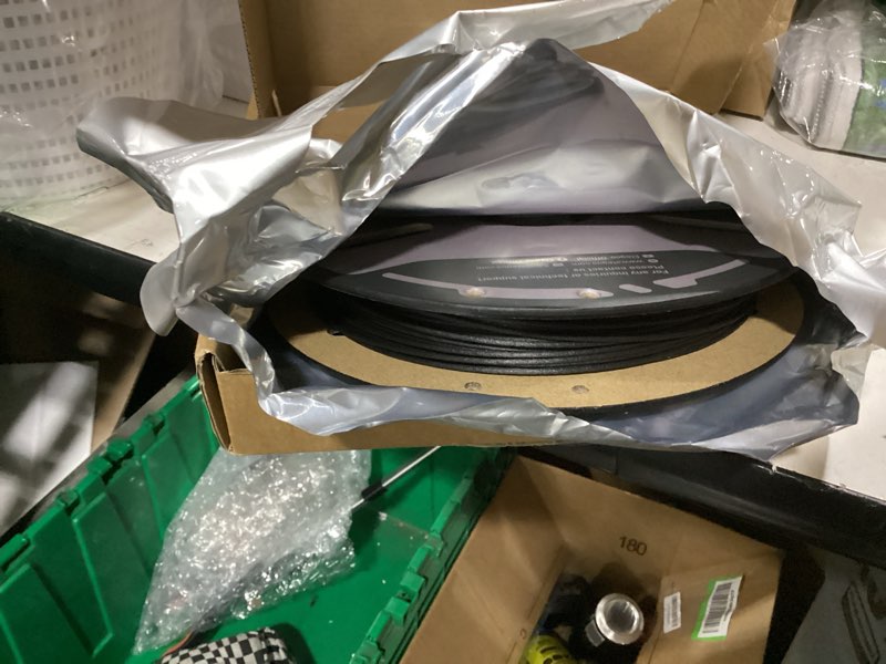 Condition photo showing Good Condition for elegoo pla filament 1.75mm black 1kg, 3d printer filament dimensional accuracy +/- 0.02mm, 1kg cardboard spool(2.2lbs) 3d printing filament fits for most fdm 3d printers