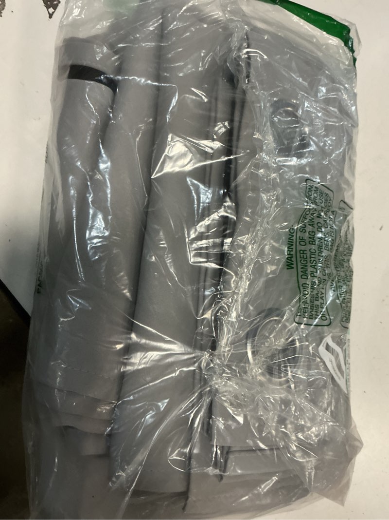 Condition photo showing Good Condition for NICETOWN Full Shade Curtain Panels, Pair of Energy Smart & Noise Blocking Out Blackout Drapes for Dining Room Window, Thermal Insulated Guest Room Lined Window Dressing(Silver Grey, 55 x 78 inch)