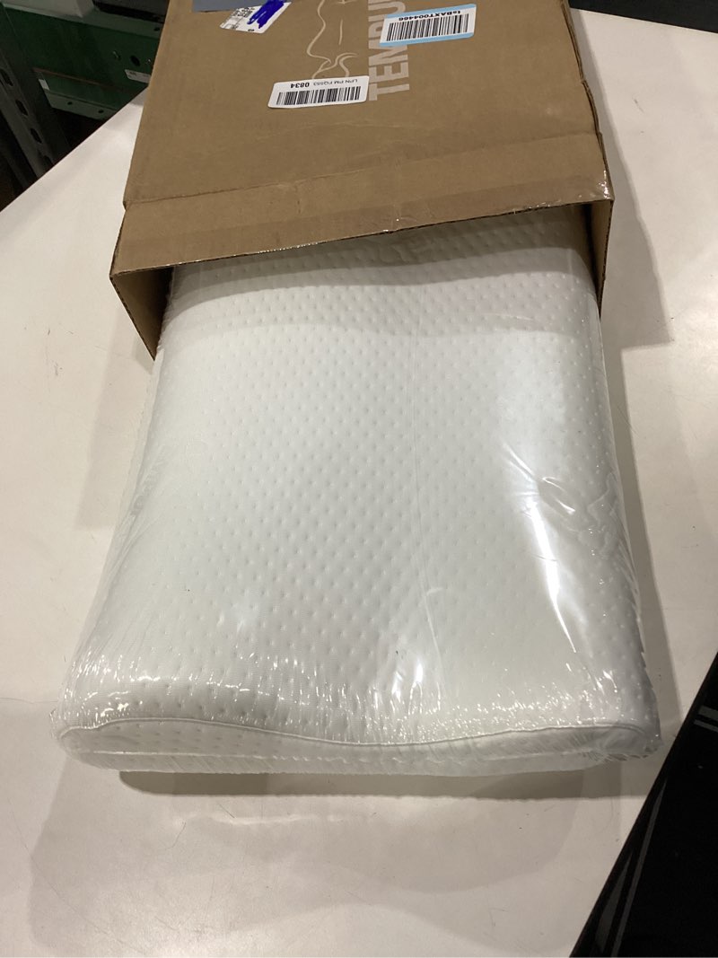 Condition photo showing New/Like New for Tempur-Pedic TEMPUR Neck Pillow, Small Profile, White Small Profile 1
