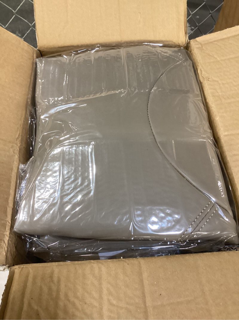 Condition photo showing Good Condition for munirater 4pcs tan bottom and lean back seat cover front driver passenger replacement for 1999 2000 f250 350 f450 f550