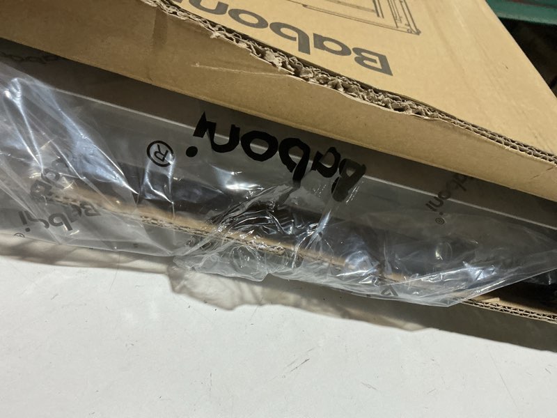 Condition photo showing Good Condition for baboni 3-flaps pet door for interior and exterior doors, steel frame and telescoping tunnel, strong and durable dog door(pets up to 220 lb) -x-large x-large for door(metal frame)