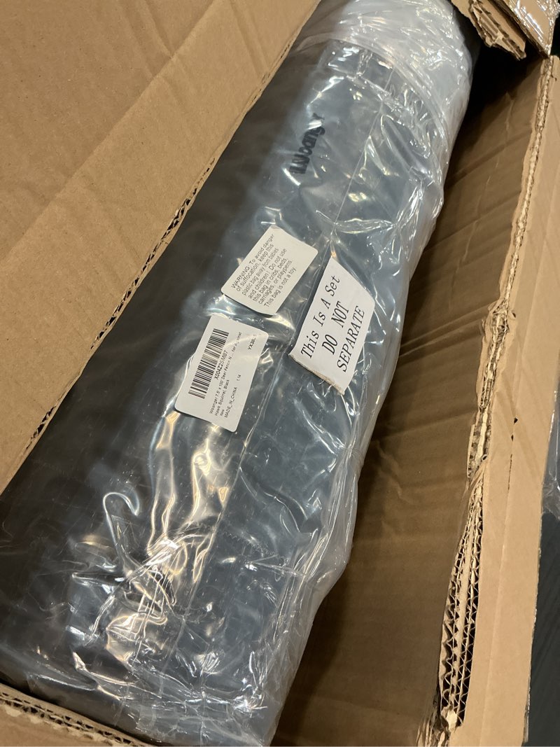 Condition photo showing Good Condition for woanger 7.5' x 100' deer fence netting 55 gr/sq m animal fence barrier netting 0.87" square mesh heavy duty deer barrier for shrubs fruit tree poultry for against hawk squirrel, black