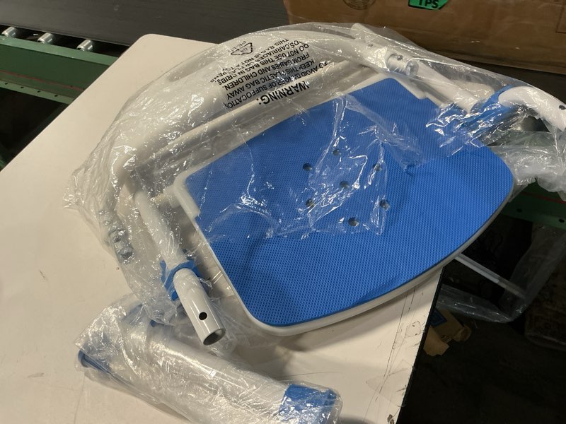 Condition photo showing Good Condition for Shower chair blue 