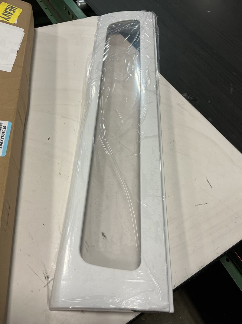 Condition photo showing Good Condition for whirlpool wp67005930 genuine oem sxs refrigerator pantry drawer lid assembly replacement part - replaces 8208284, 12656817, 67005678, 67005930