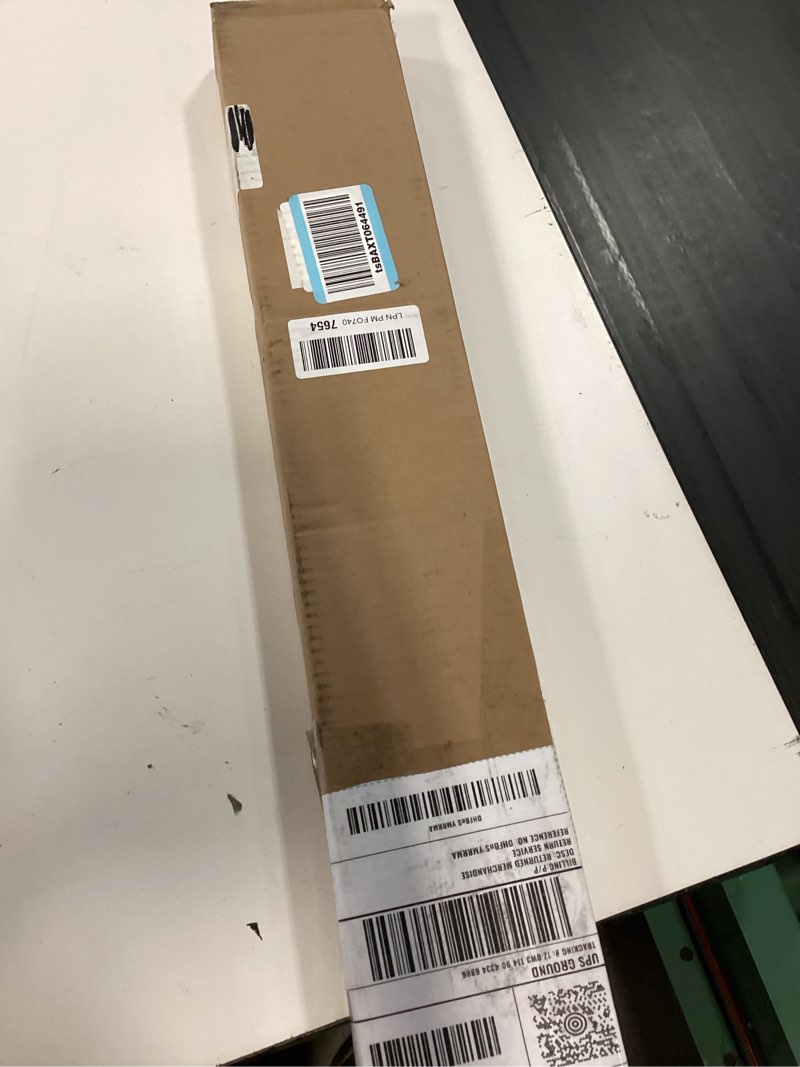 Condition photo showing New/Like New for lazblinds no tools no drill cordless cellular shades, light filtering honeycomb shades for home, thermal insulation blinds for windows, 27" w x 48" h, white light filtering-white 27" w x 48" h