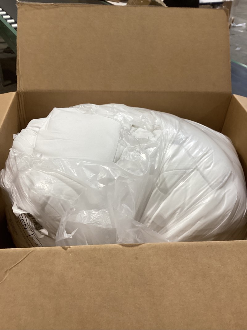 Condition photo showing Good Condition for Bedsure Comforter Duvet Insert - Quilted Comforters King Size, All Season Duvet, GentleSoft Down Alternative Bedding Blanket, with 8 Tabs, Gifts for Women/Men, White, King 90 x 102 Inches White King