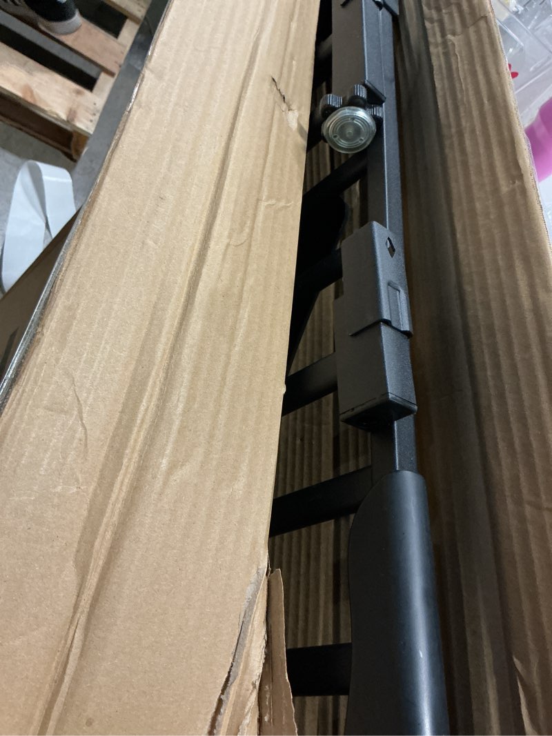 Condition photo showing Good Condition for 41 inch tall baby gate auto close dog gate adjustable 29.92"-43.71" wide pressure mounted walk through swing pet gate for doorways (black, 29.92"-43.71" wide) black 29.92"-43.71" wide
