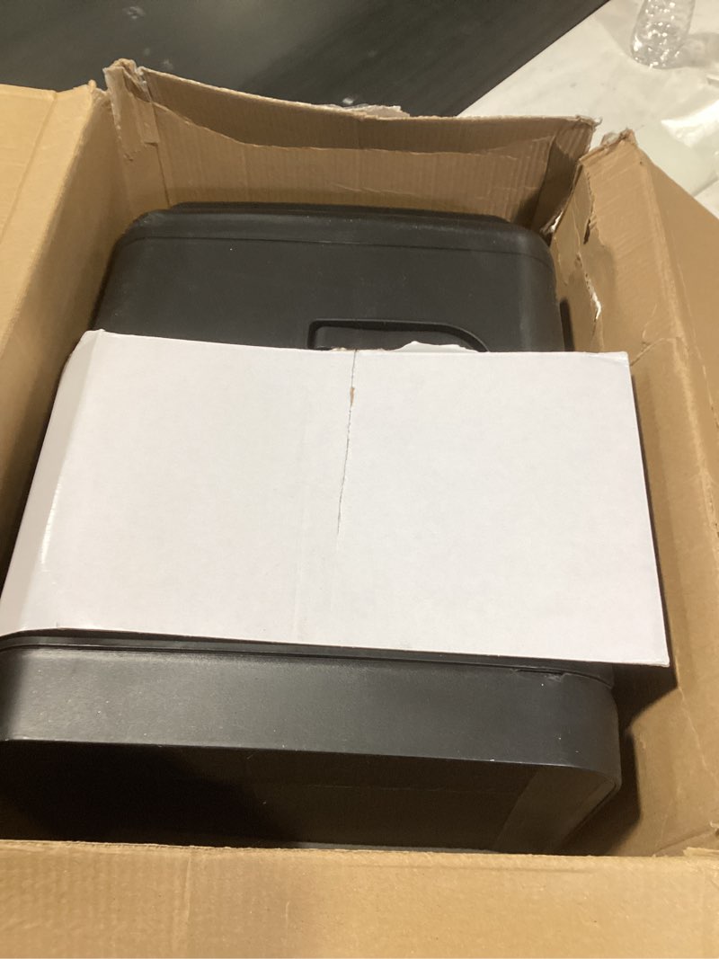 Condition photo showing Good Condition for frigidaire mini personal fridge cooler, countertop, holds up to 10l/15 cans, brushed black stainless rugged design, portable for skincare, makeup, car, office, bedroom, dorm room, or cabin