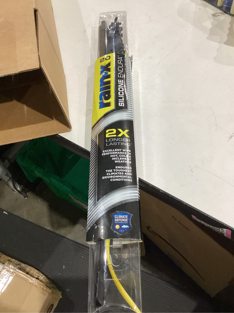 Condition photo showing Good Condition for Rain-X 830120 Silicone Endura Wiper Blades, 20 Inch Windshield Wipers (Pack of 1), Automotive Replacement Windshield Wiper Blades With Two Times Longer-Lasting Resilient Silicone Rubber Squeegee 20" Endura