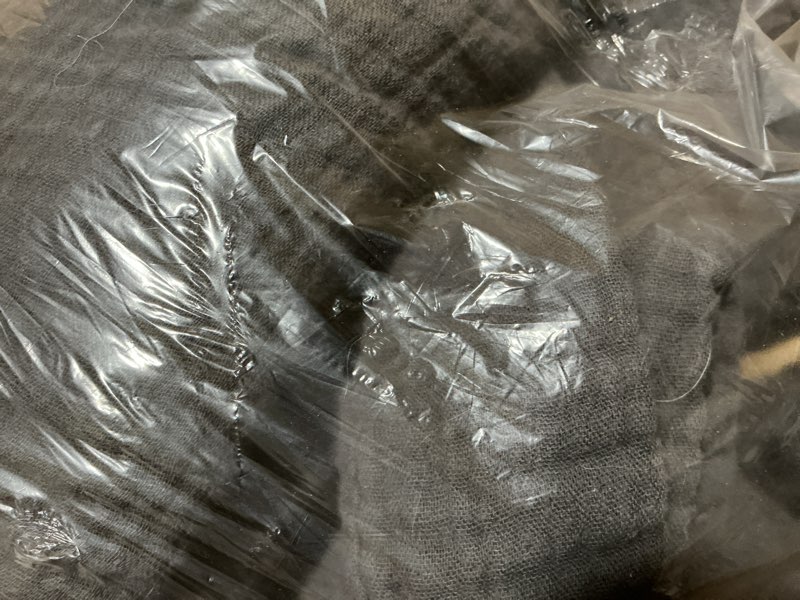 Condition photo showing Good Condition for organic airy gauze duvet cover set, king/cal king, charcoal