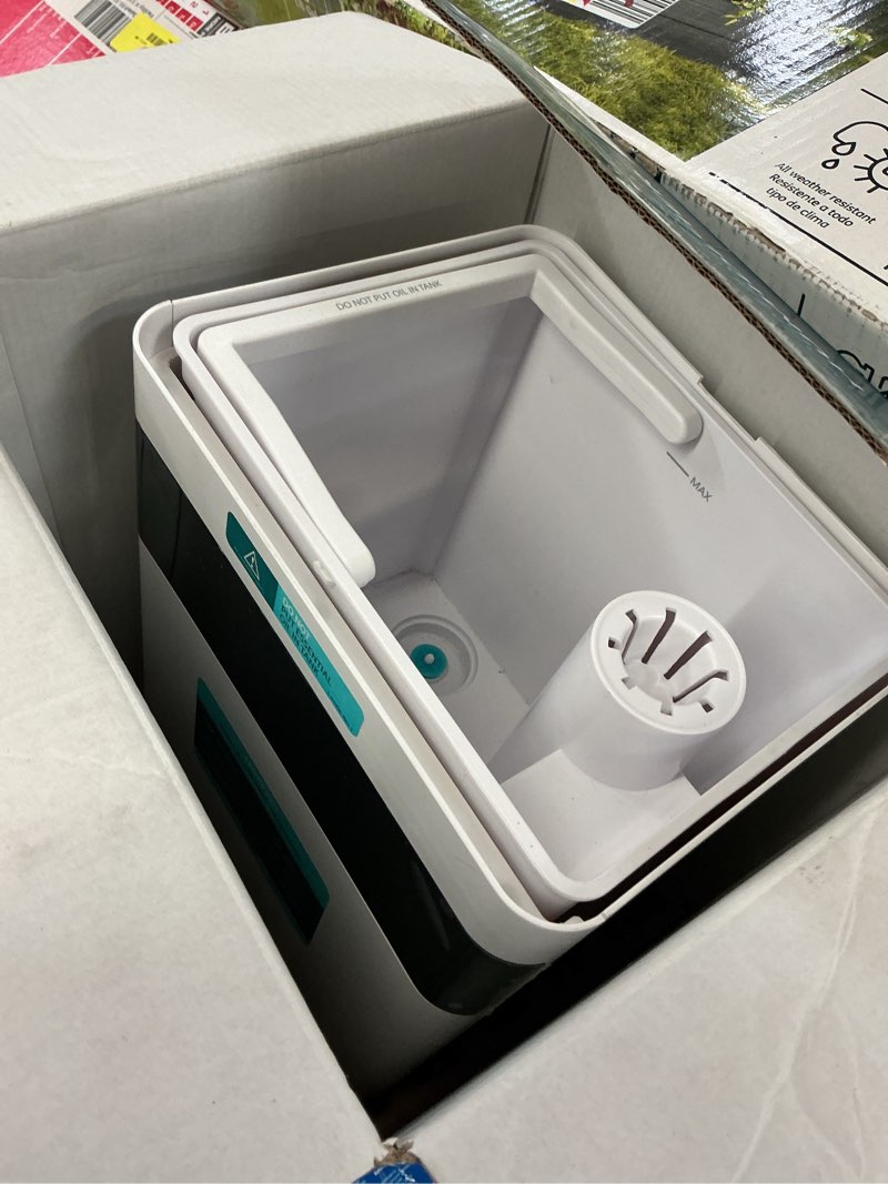 Condition photo showing As Is for homedics premium warm & cool mist ultrasonic humidifier, topfill, 58 hour runtime