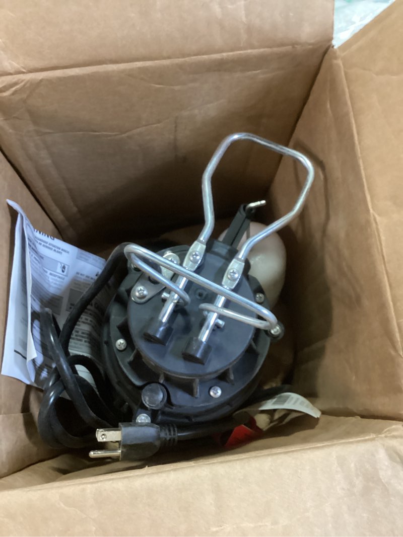 Condition photo showing As Is for InSinkErator Badger 5 Garbage Disposal with Power Cord, Standard Series 1/2 HP Continuous Feed Food Waste Disposer, Badger 5 W/C, No Size, Black/Gray