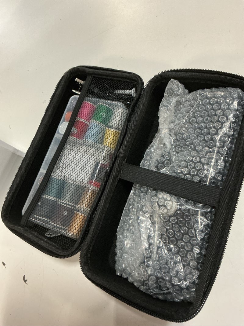 Condition photo showing New/Like New for handheld sewing machine, beginner's sewing kit with storage,