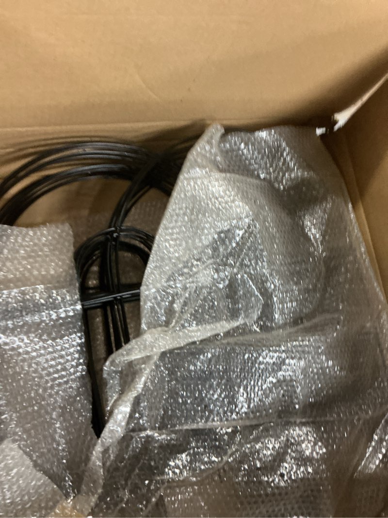 Condition photo showing Good Condition for amagabeli 35 panels 18in(h)×50ft(l) decorative garden fence no dig rustproof metal pre-linking fence panels garden edging border animal barrier fencing for flower beds yard patio outdoor decor black 18in(h) x 50ft(l) black