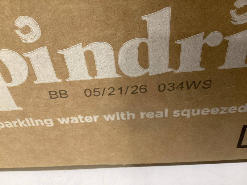 Condition photo showing New/Like New for Spindrift Sparkling Water, 4 Flavor Variety Pack, Made with Real Squeezed Fruit, 12 Fl Oz (Pack of 20) 4 Flavor Original Variety Pack 12 Fl Oz (Pack of 20)