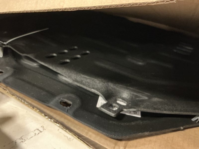 Condition photo showing Good Condition for Engine Splash Shield Fit for Nissan Sentra 2020-2024 Engine Case Guard Under Engine Cover Compatible with Sentra 2021 2022 2023 Front Engine Guard Including Screw Hardware