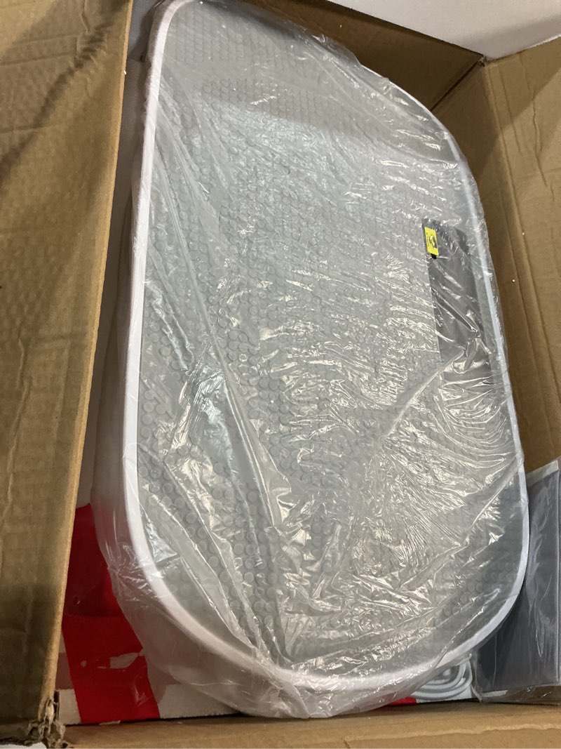 Condition photo showing Good Condition for merach vibration plate exercise machine, whole body workout equipment for women, bluetooth and silicone pedal, vibration plate with auto mode, vibrate fitness platform for home grey