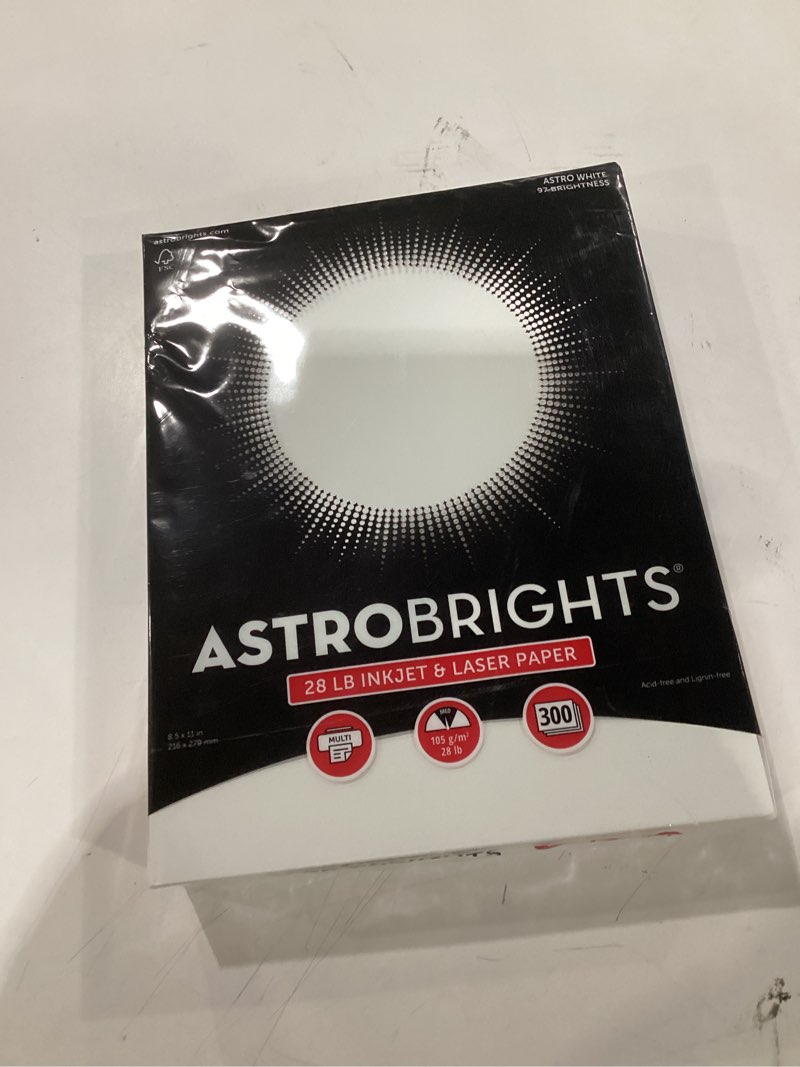 astrobrights® printer & copy paper, 8.5\" x 11\", 28lb/105gsm, 97 brightness