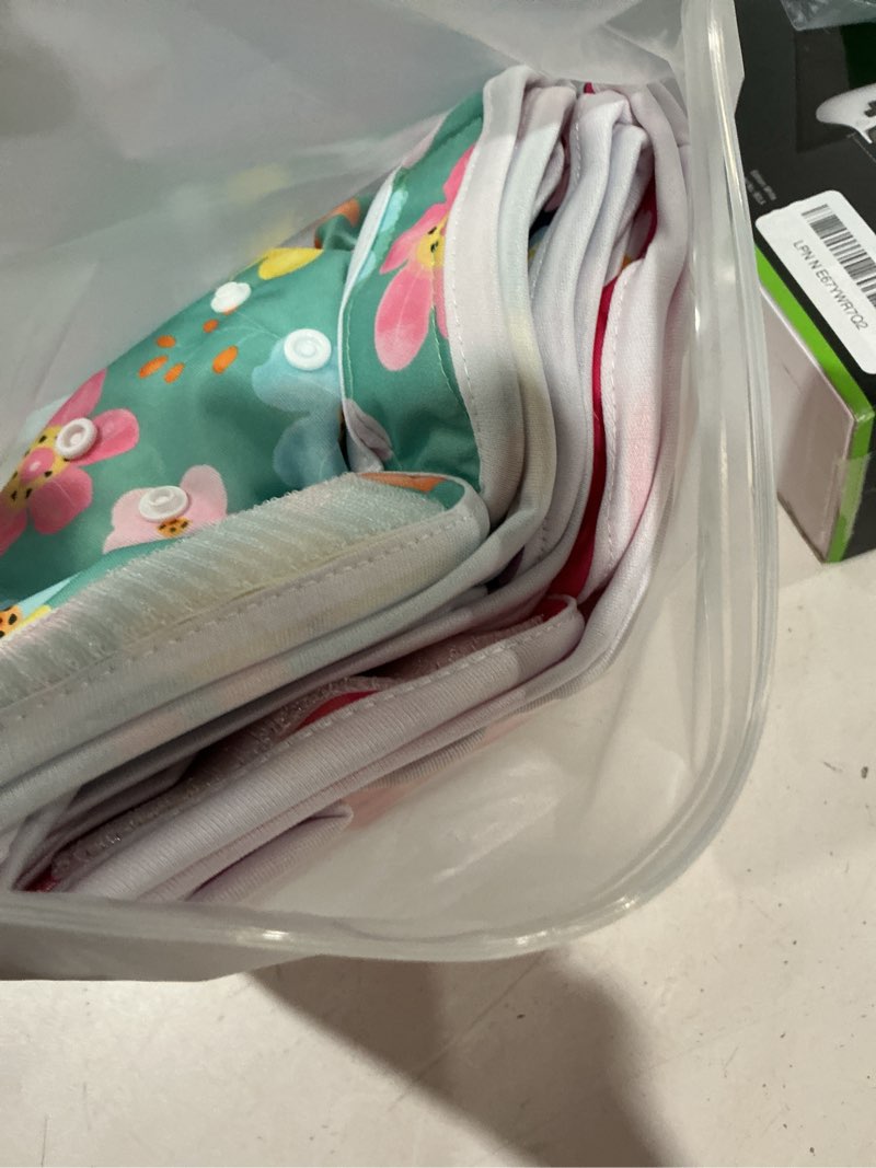 Condition photo showing Good Condition for pet soft washable female diapers (3 pack) female dog diapers, comfort reusable doggy diapers for girl dog in period heat (bloom, l) bloom large:19''-25''