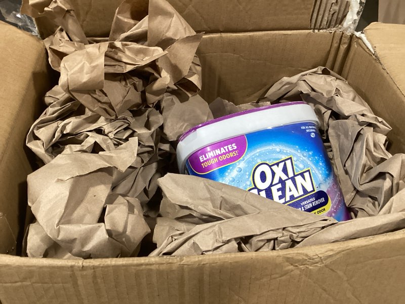 Condition photo showing New/Like New for OxiClean Odor Blasters Versatile Odor and Laundry Stain Remover Powder, 5 lb Odor Blasters 80 Ounce (Pack of 1)