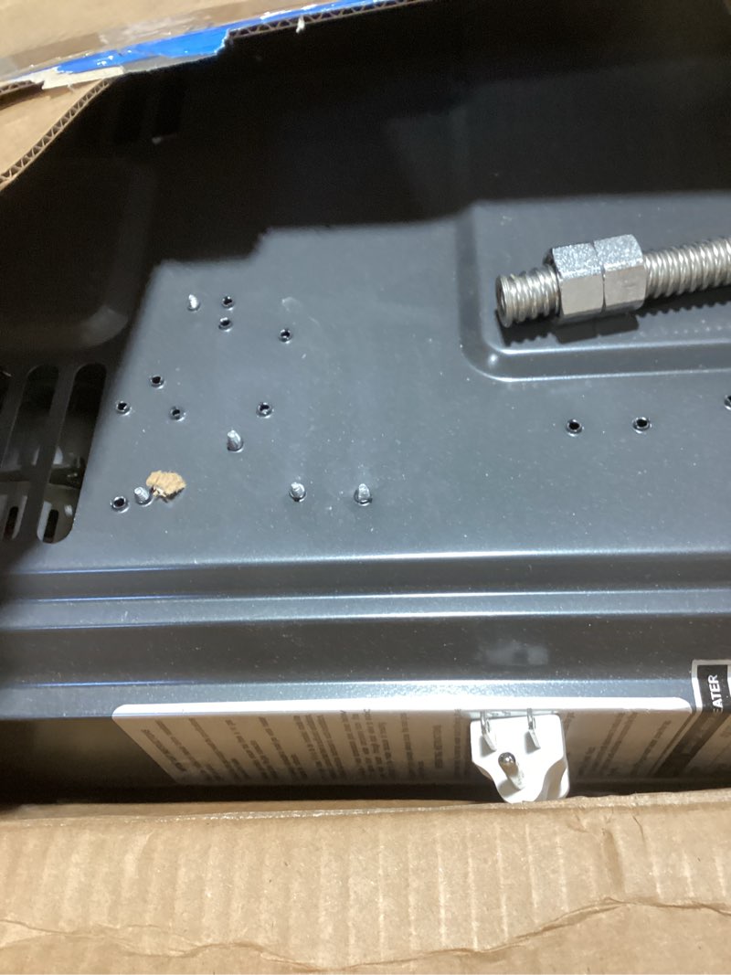 Condition photo showing New/Like New for CAMPLUX Climatech 3 Tankless Water Heater Gas 4.22 GPM, 102,000 BTU Propane Tankless Water Heaters, High Efficiency Instant Hot Water with Multi-Points Use for Whole House, Indoor, CX422, White 4.22 GPM, LP