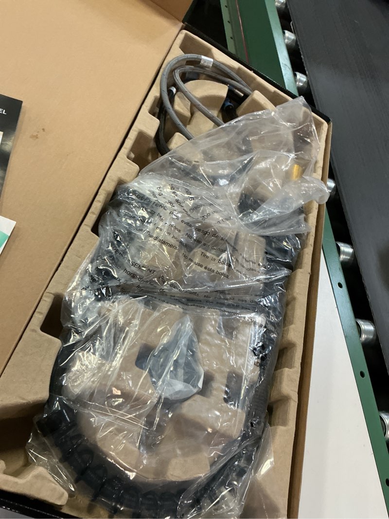 Condition photo showing Good Condition for KRAUS Bolden Commercial Style 2-Function Single Handle Pull Down Kitchen Faucet in Matte Black, KPF-1610MB Matte Black Commercial Style