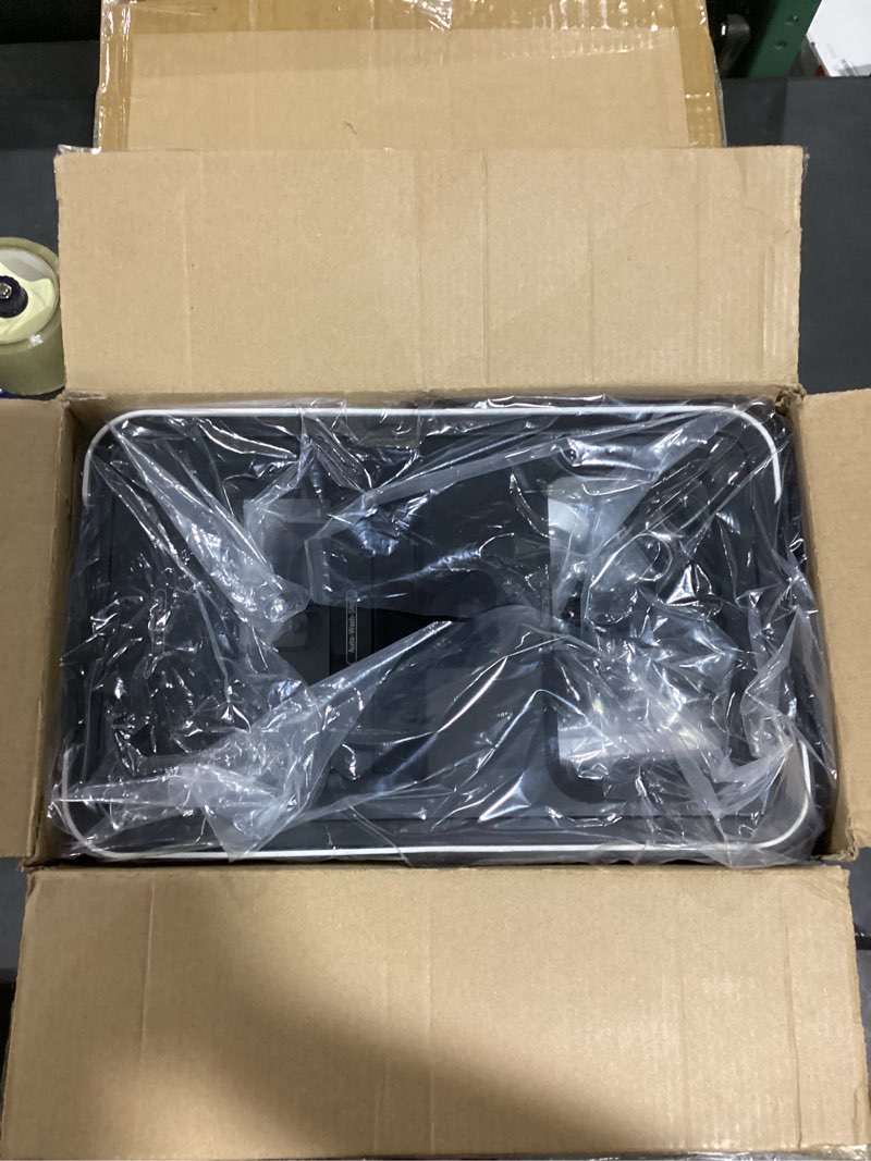 Condition photo showing New/Like New for Mop and Bucket Set | Auto-Spray Cleaning | Dirty Water Separation Keep Water Fresh | Flat Mop & Bucket with Scraper | 3x Washable Pads | High-efficiency Cleaning for All Floors Tile Wall Window White