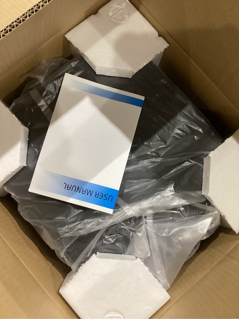 Condition photo showing Good Condition for 10" Powered Home Subwoofer, 300W RMS, High-Fidelity Bass, MDF Enclosure with Heat Sink Black 10