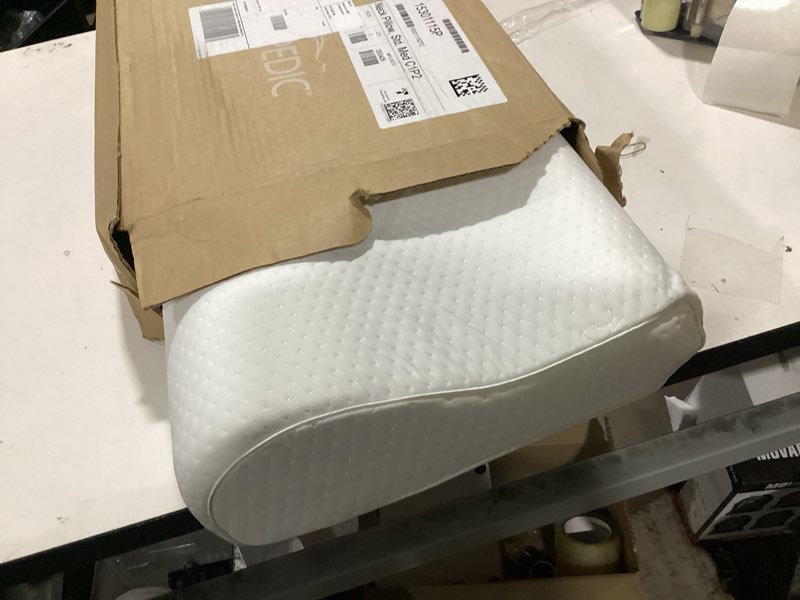 Condition photo showing Good Condition for tempur-pedic tempur-ergo neck pillow, medium profile, white