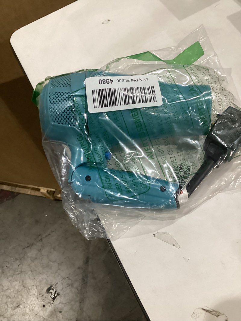 Condition photo showing As Is for Conair Cord-Keeper Dryer with Folding Handle and Retractable Cord, 1875W Travel Hair Dryer, Ionic Technology, Teal Blue 1 Count (Pack of 1)