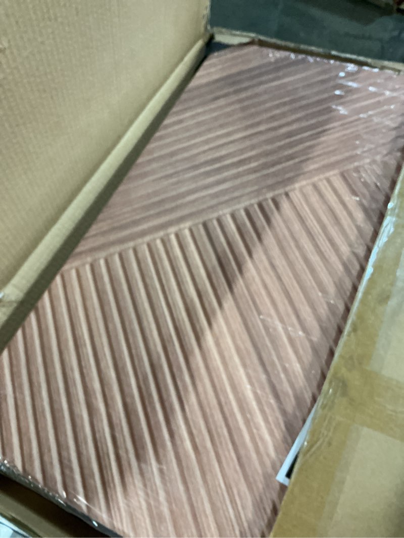 Condition photo showing New/Like New for BTDVR 8 Pack Large Acoustic Wall Panels,94.48"x47.24" Self-Adhesive Soundproof Wall Panels-Total Size (Single Size 23.62"x23.62") Decorative Wood Grain Printing Sound Panels,for Studio,Office,Home 96x48 Inch(8 Pack-24x24 Inch) Log Color