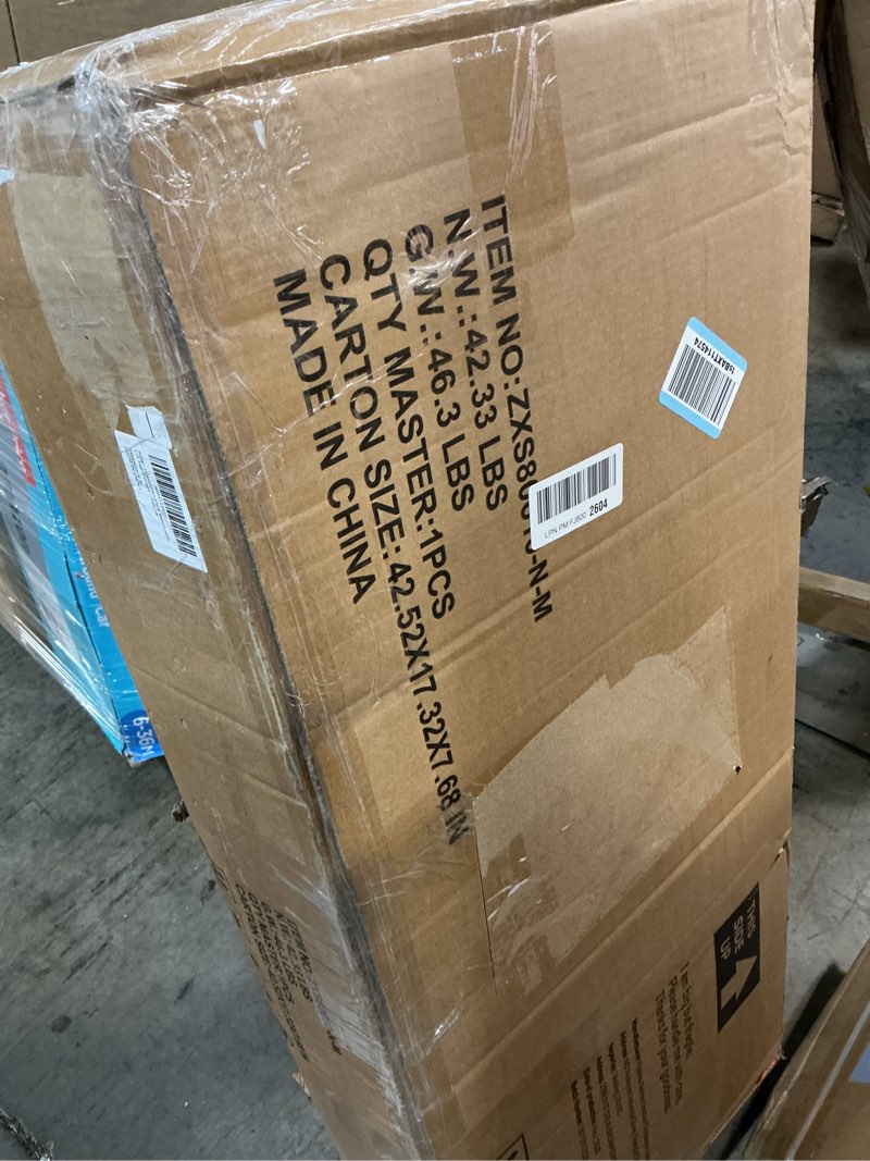 Condition photo showing Good Condition for Shoe Bench with Storage - Lift Top Entryway Bench with Hidden Storage, Shoe Rack with Adjustable Shelves and Cushioned Seat, Wooden End of Bed Bench for Bedroom, Living Room and Hallway,Nature Nature 37.4"Wx14.2"Dx18.1"H