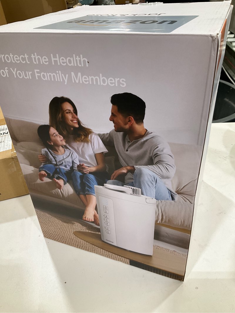 Condition photo showing Good Condition for 3l stainless steel humidifier for bedroom, warm mist humidifiers easy clean, steam humidifier for living room, whisper-quiet and filterless, with sleep mode and timer, auto-off setting