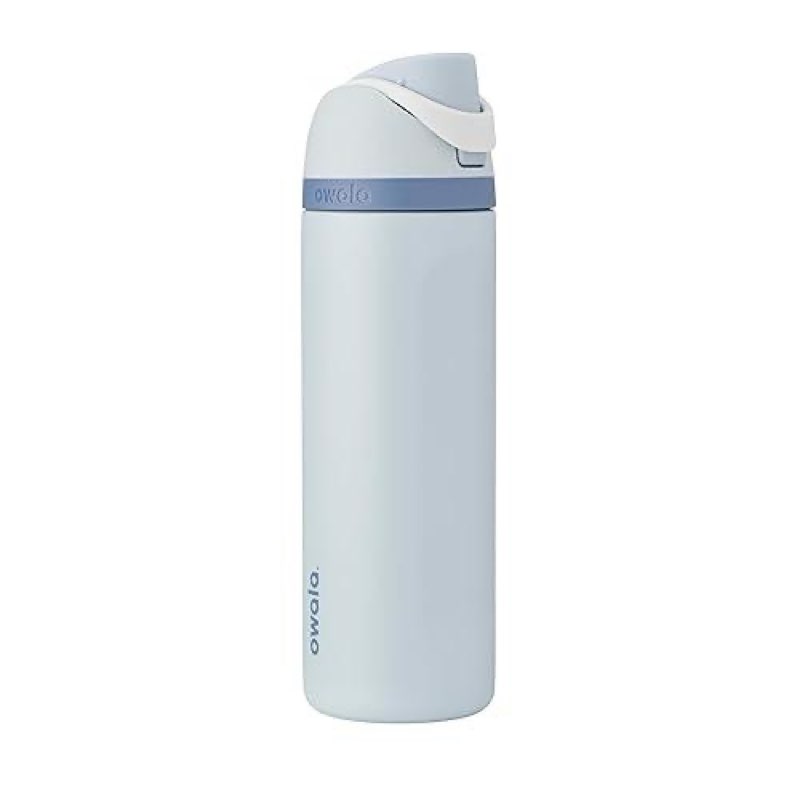 Owala Disney Princess FreeSip Insulated Stainless Steel Water Bottle with Straw for Sports and Travel, BPA-Free Sports Water Bottle, 24 oz, Cinderella